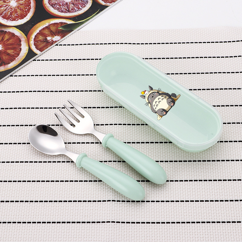 Weaning Spoon Set - 2 szt. Sztućce Mój Sąsiad Totoro,