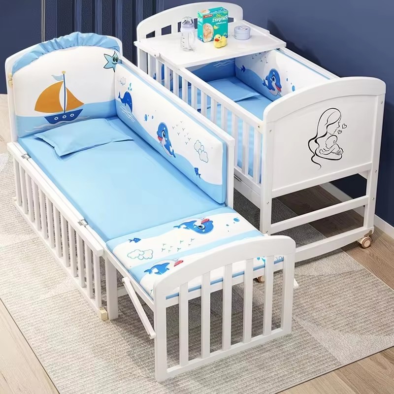 Baby Food Nestum - Łóżeczko dziecięce 3 w 1 z