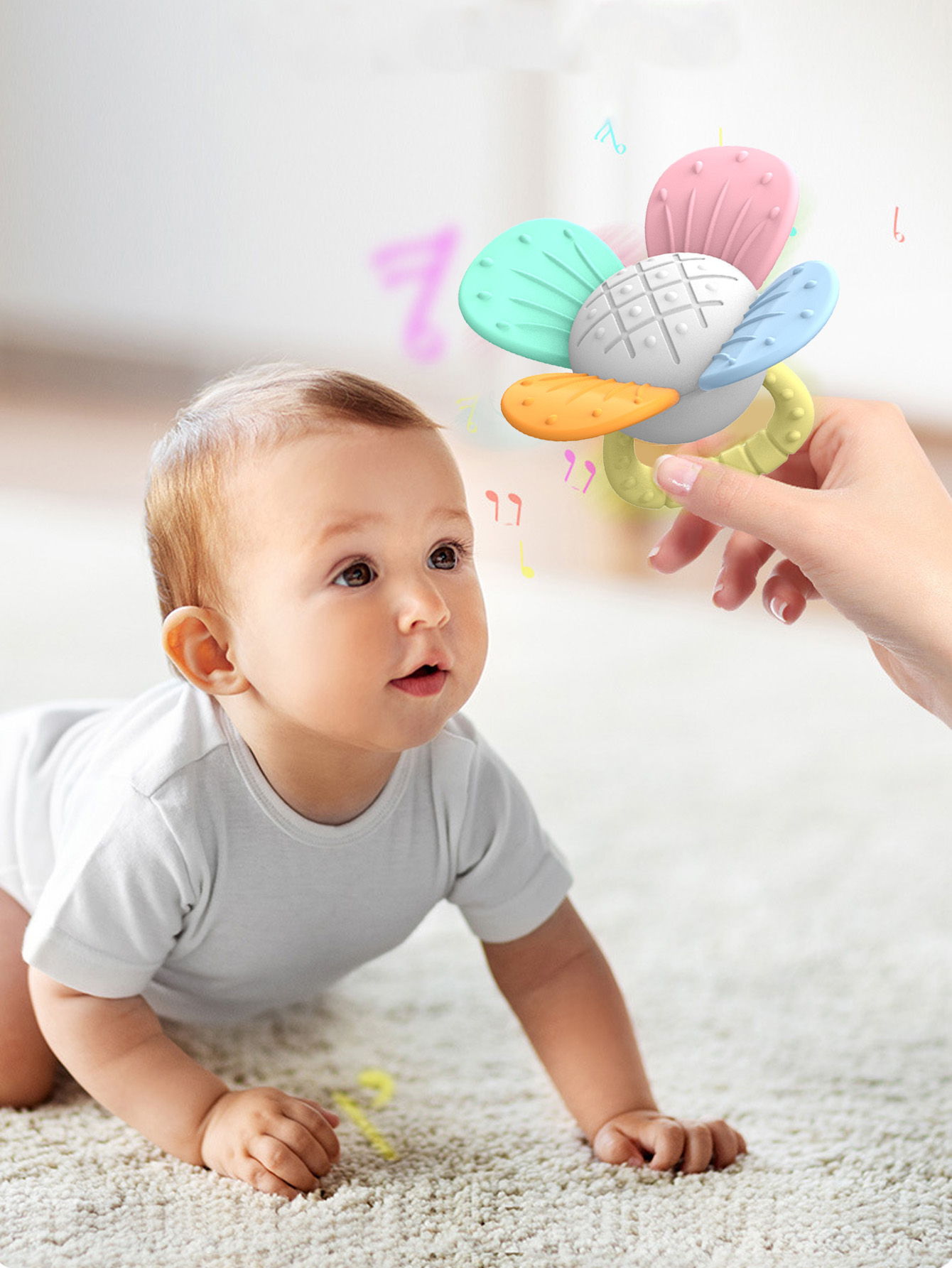 Baby Food Newborn - Silikonowe gryzaki dla niemowląt w kształcie