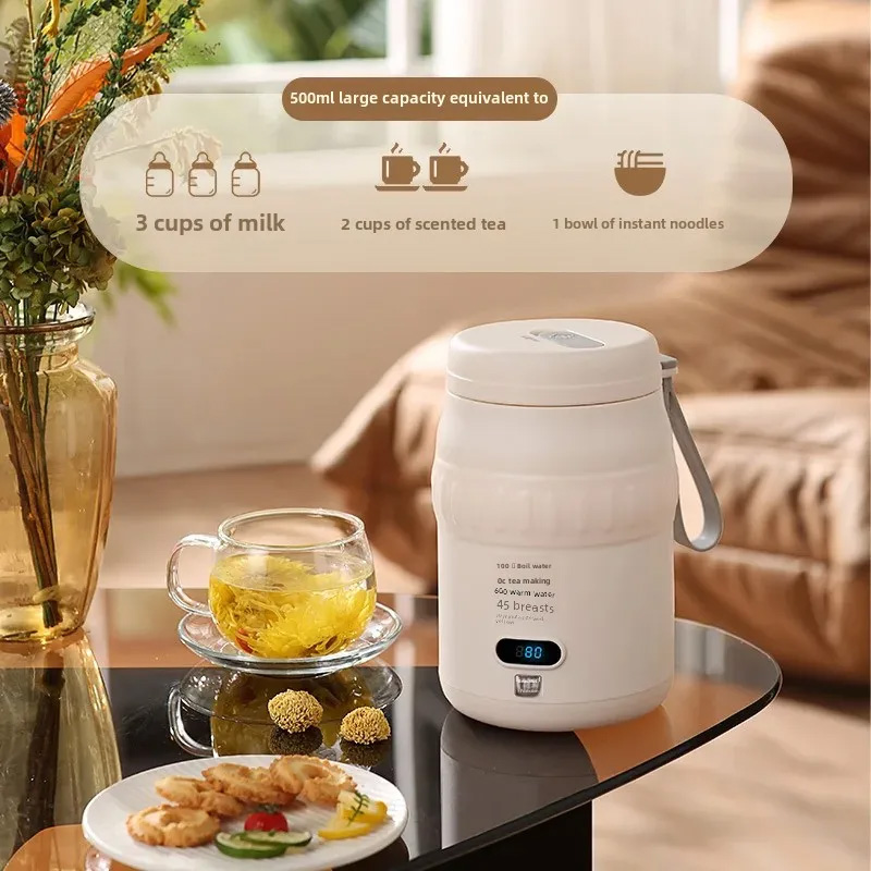 Baby Food Recipe Book - Nowy 2025 500ml Inteligentny Wielofunkcyjny Elektryczny