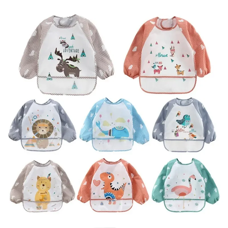 Bib Long Sleeve - For1-3Year Baby szalik z długim rękawem