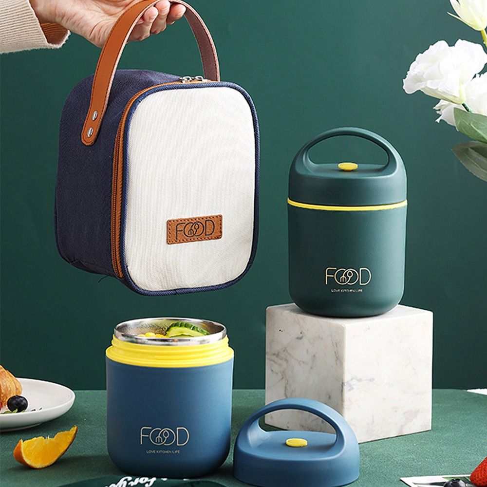 Baby Food Warmer Portable - 304 termiczne pudełko na Lunch próżniowa