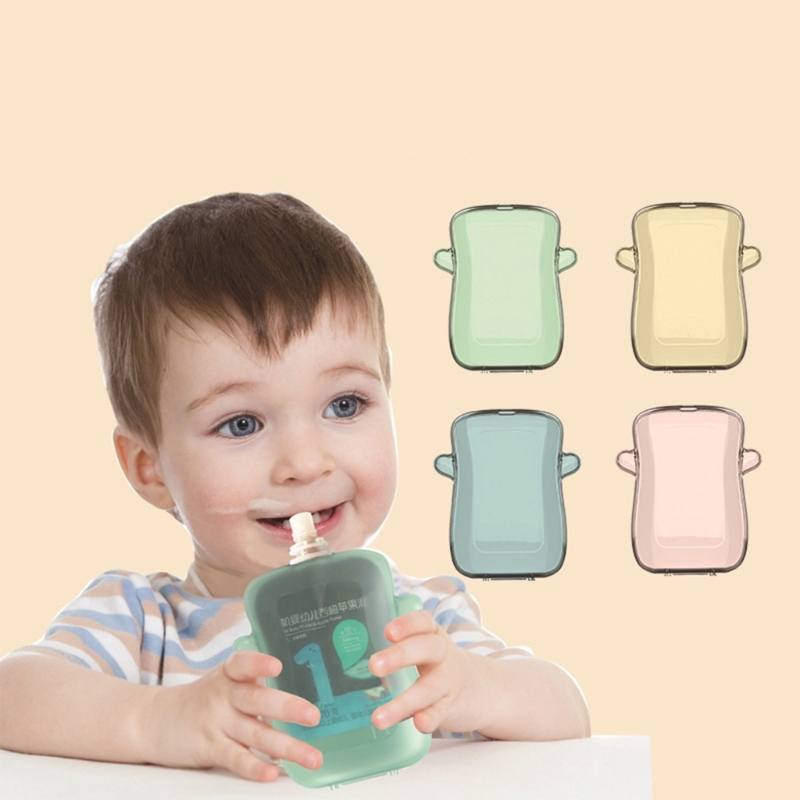 Baby Puree Pouch - Szczelny pojemnik Sippys Pojemnik Trwały wyciskacz