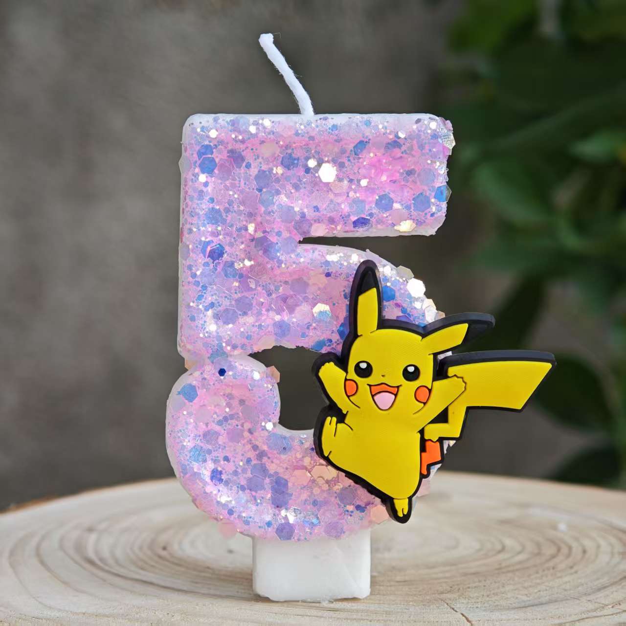 Baby Food Flavors - Świeczki Pikachu Pokémon Numery 0-9 Dekoracja