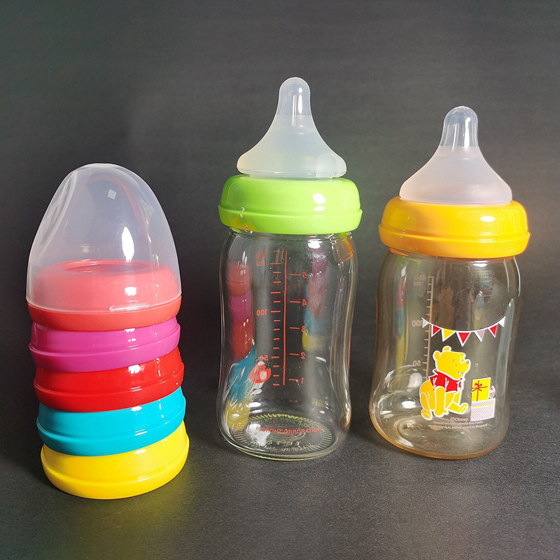 Baby Food Brand - Nakrętka i pierścień do butelki dla