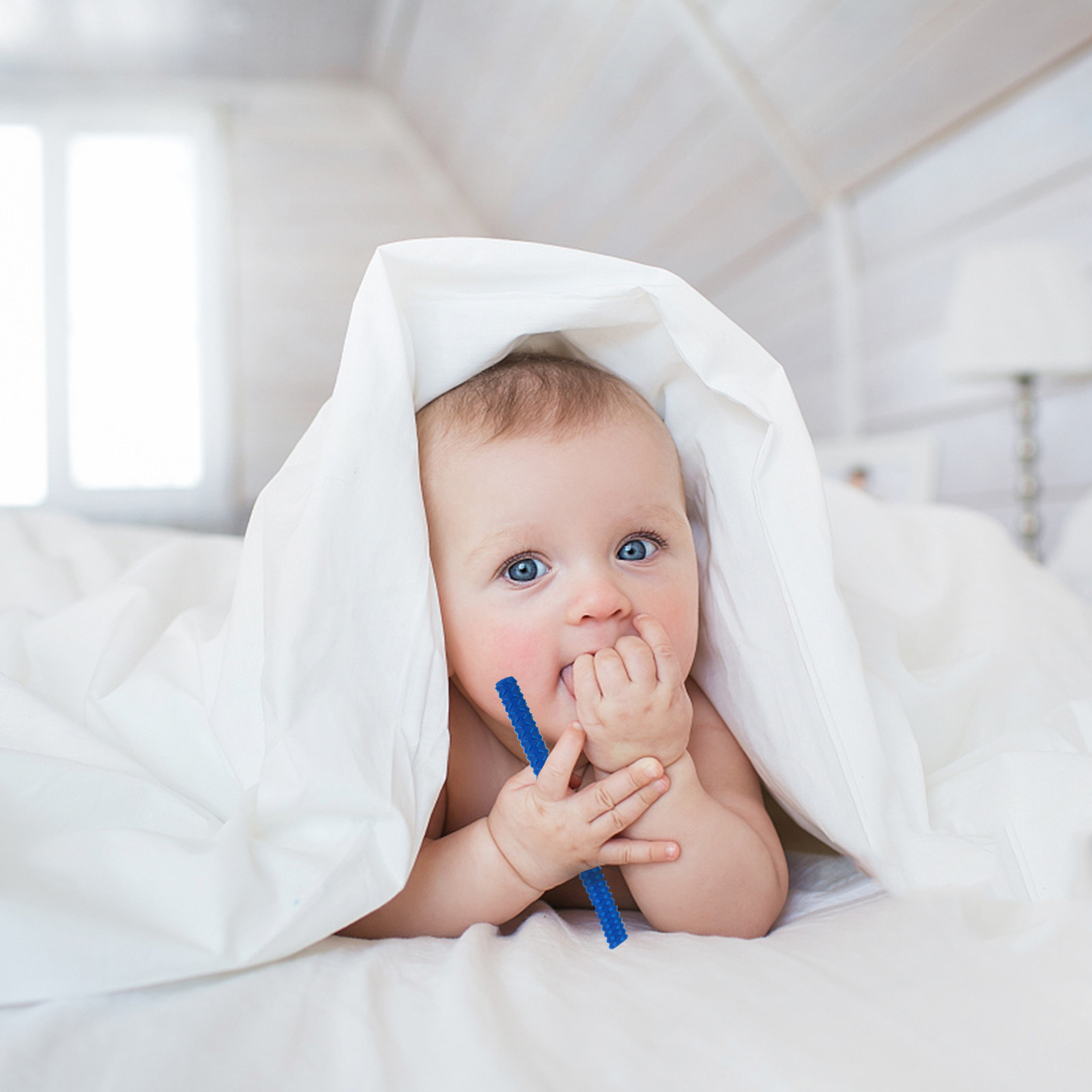 Baby Food Grade - 3 sztuki silikonowych gryzaków dla niemowląt