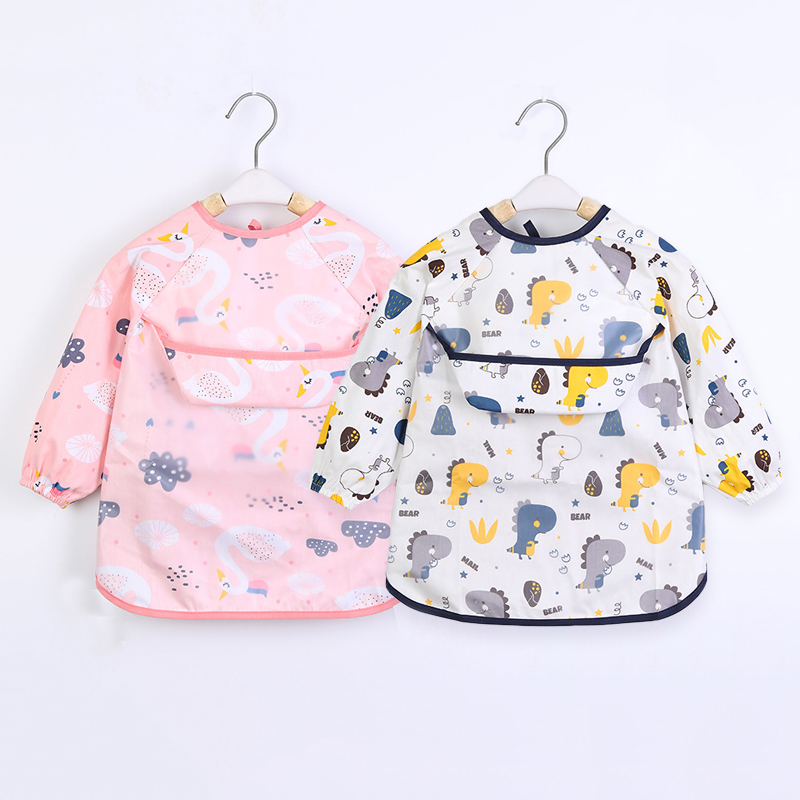 Bib Long Sleeve - Śliniaki dla dzieci Maluch Wodoodporny szalik