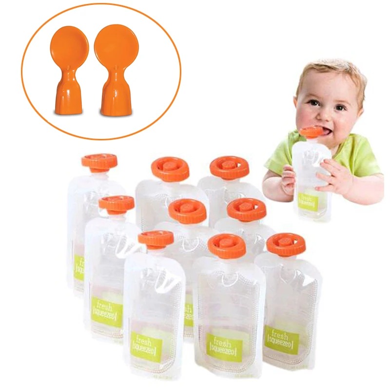 Baby Food Organic - 50 sztuk – woreczki do przechowywania