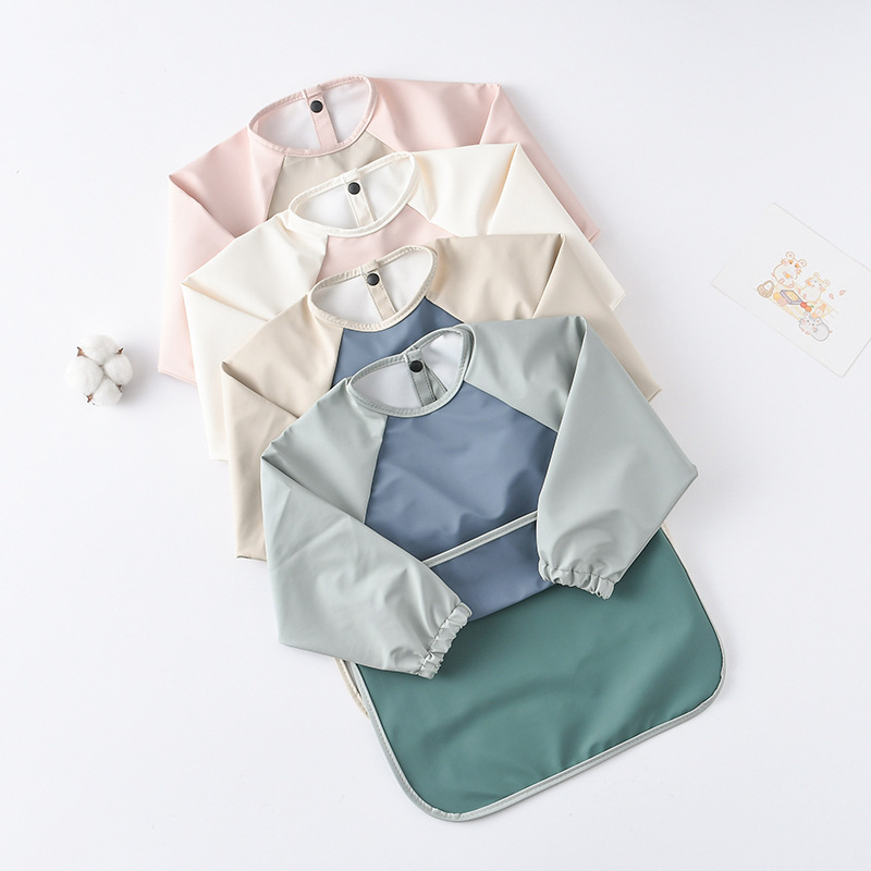 Dziecięce śliniaki z długim rę – Bib Long Sleeve recenzja i cena
