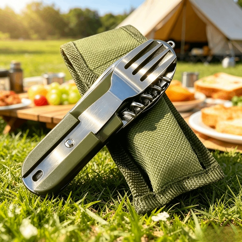 Zestaw sztućców kempingowych 7 – Weaning Spoon Set recenzja i cena