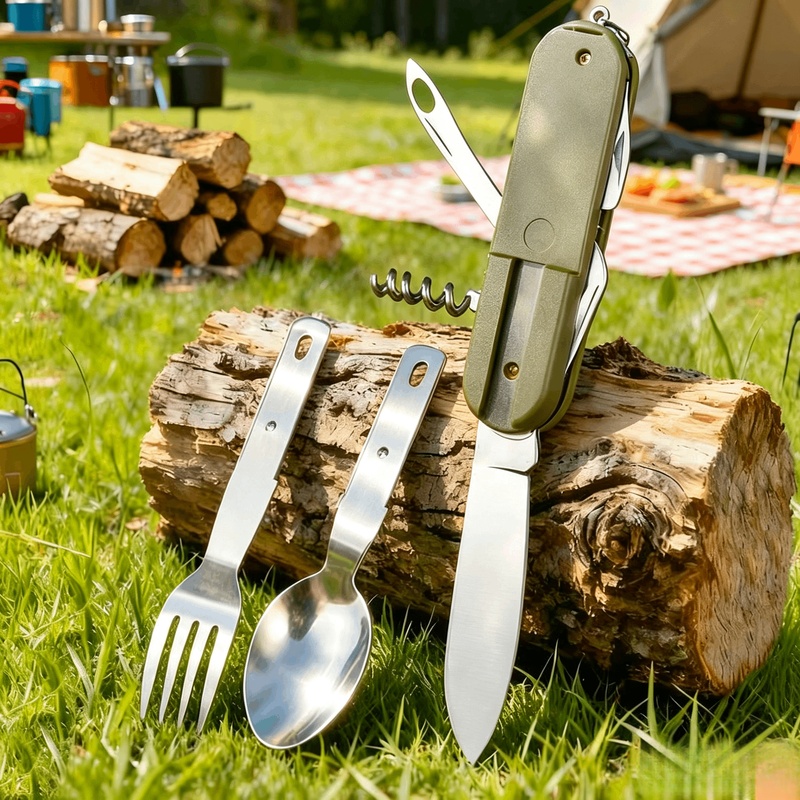 Zestaw sztućców kempingowych 7 – Weaning Spoon Set recenzja i cena