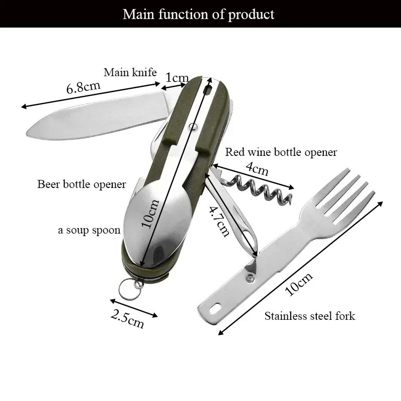 Zestaw sztućców kempingowych 7 – Weaning Spoon Set recenzja i cena