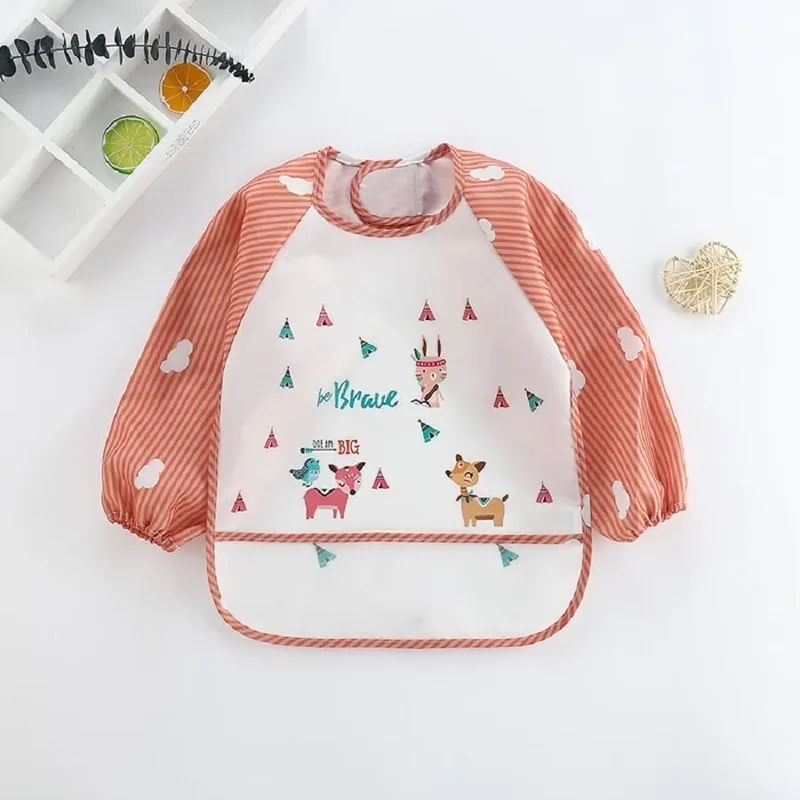 1/2 szt. Dziecięcy fartuszek z – Bib Long Sleeve recenzja i cena