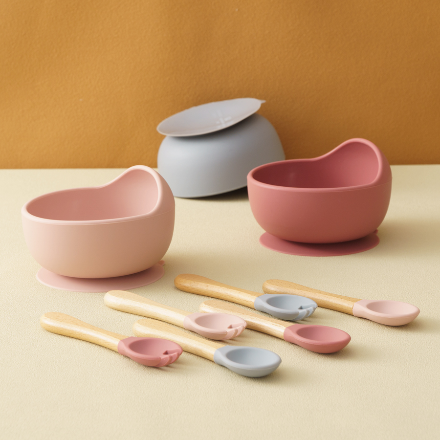 3 szt. Silikonowy zestaw misek – Baby Food Kit recenzja i cena
