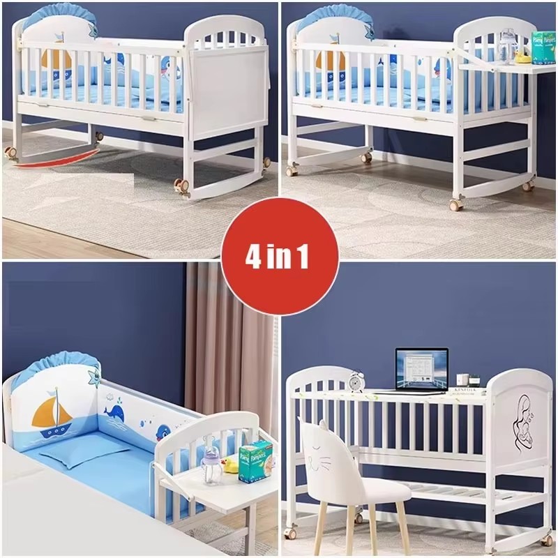 Łóżeczko dziecięce 3 w 1 z lit – Baby Food Nestum recenzja i cena