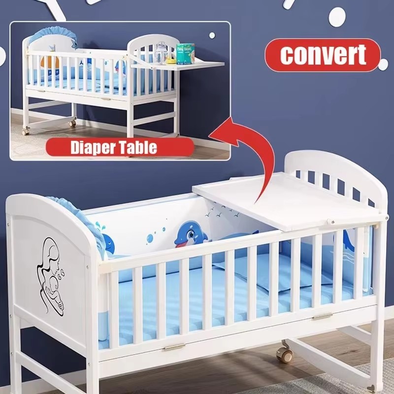 Łóżeczko dziecięce 3 w 1 z lit – Baby Food Nestum recenzja i cena