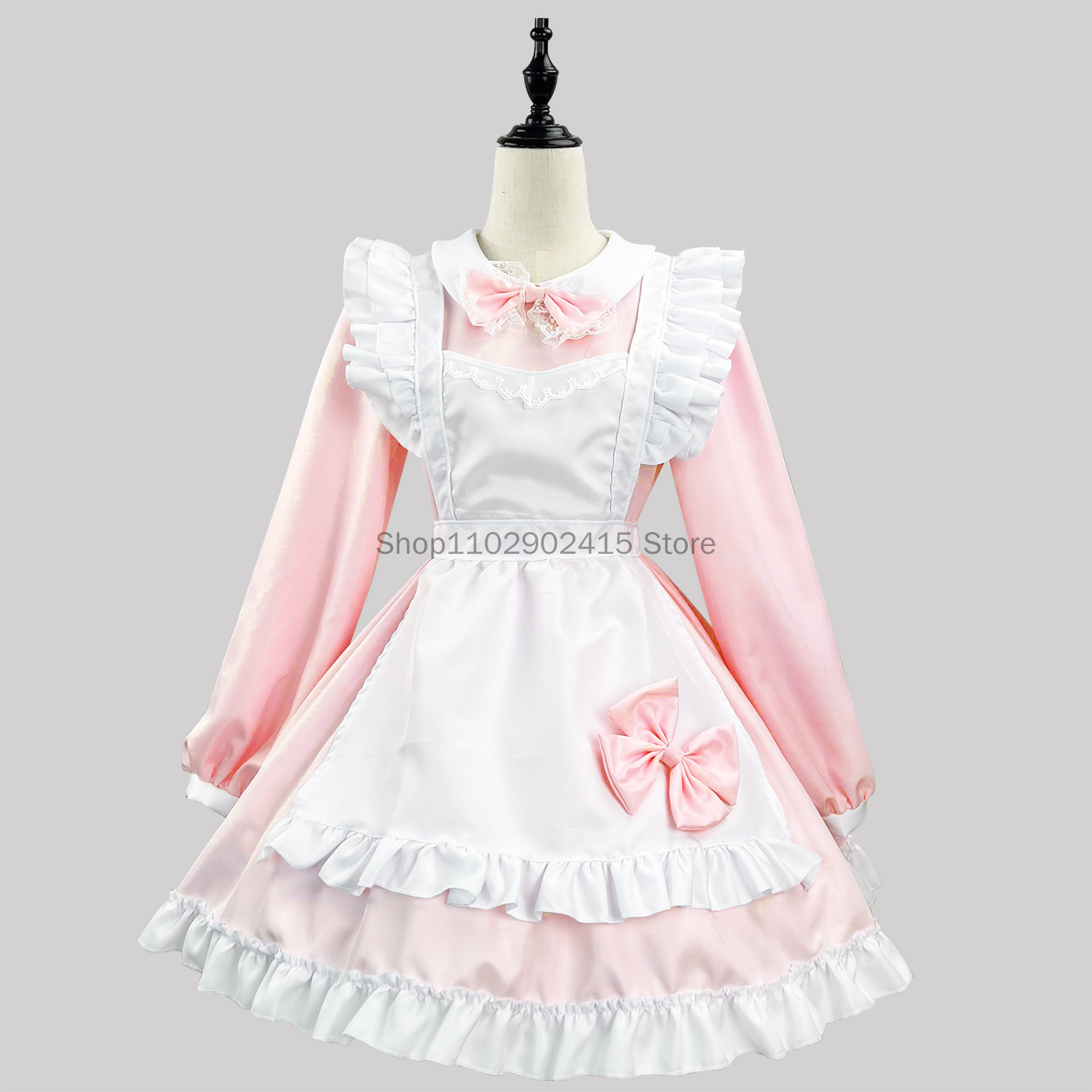 Japońska pokojówka Cosplay uro – Bib Long Sleeve recenzja i cena
