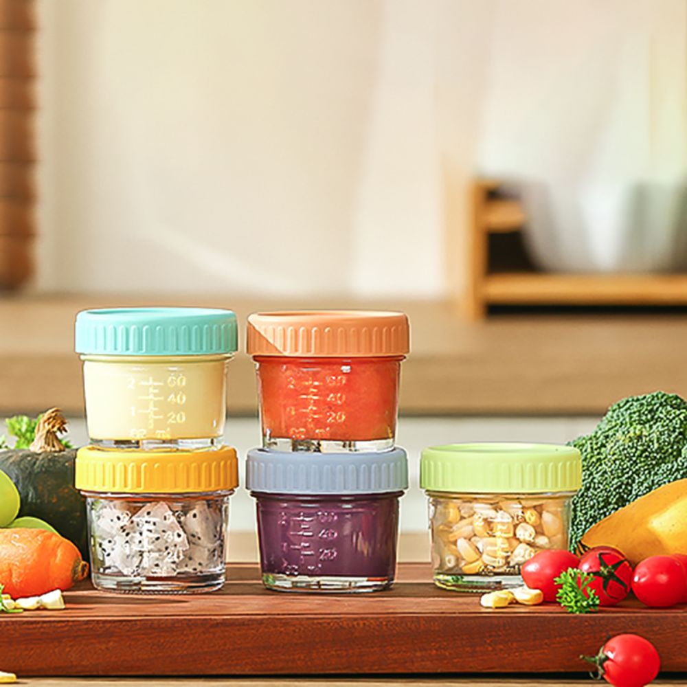 6 szt. Szklanych pojemników na – Baby Food In Jars recenzja i cena