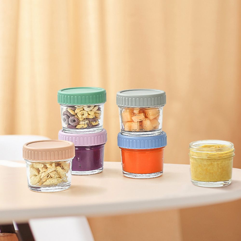6 szt. Szklanych pojemników na – Baby Food In Jars recenzja i cena