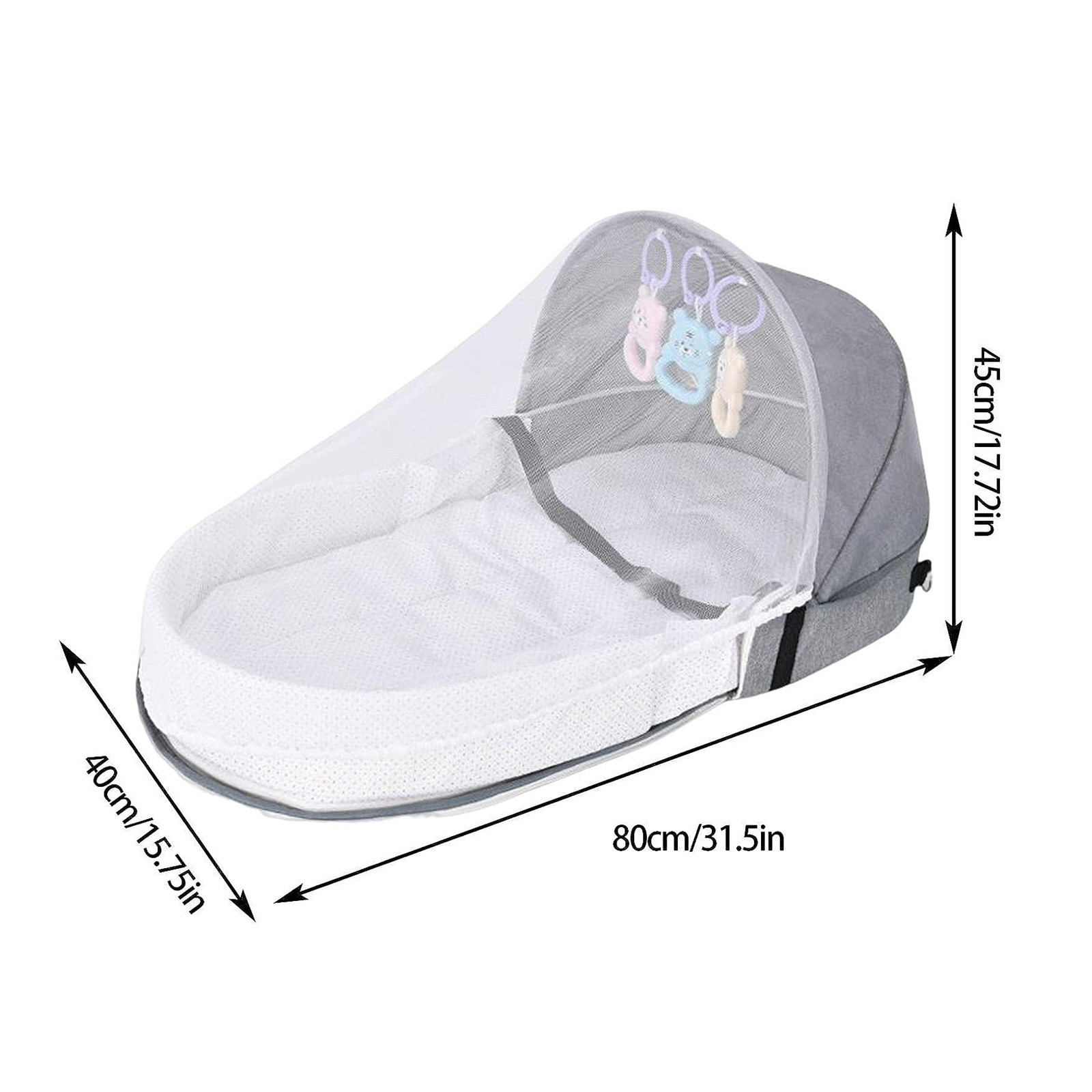 Łóżeczko dziecięce Składane pr – Baby Food Nestum recenzja i cena