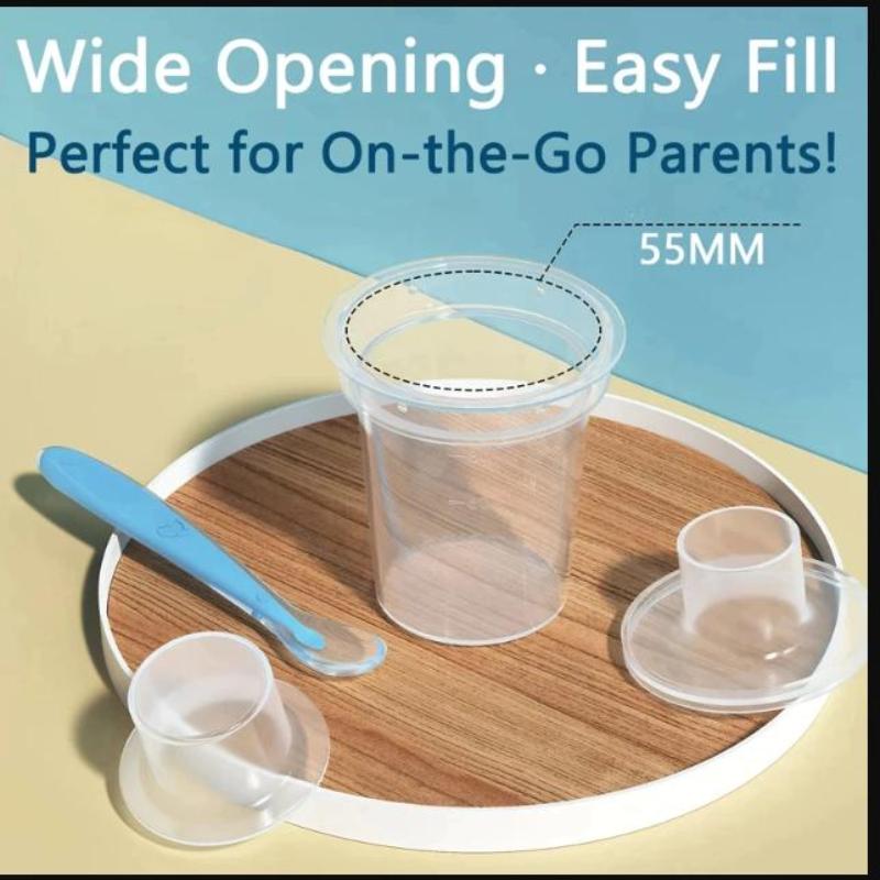 Nowy zestaw 80ML dozownik do m – Baby Food In Jars recenzja i cena
