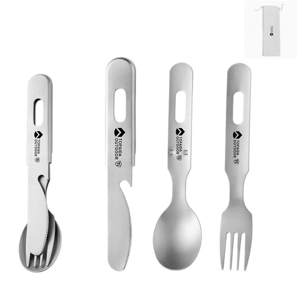 Ultralekki tytanowy zestaw kem – Weaning Spoon Set recenzja i cena