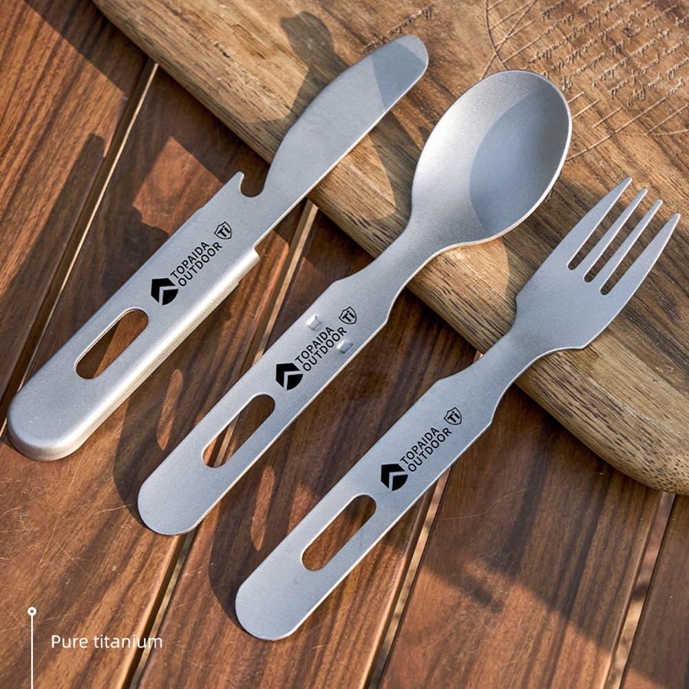 Ultralekki tytanowy zestaw kem – Weaning Spoon Set recenzja i cena
