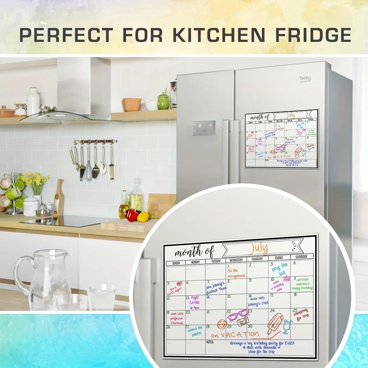 Magnetyczna tablica kalendarzo – Baby Food Schedule recenzja i cena