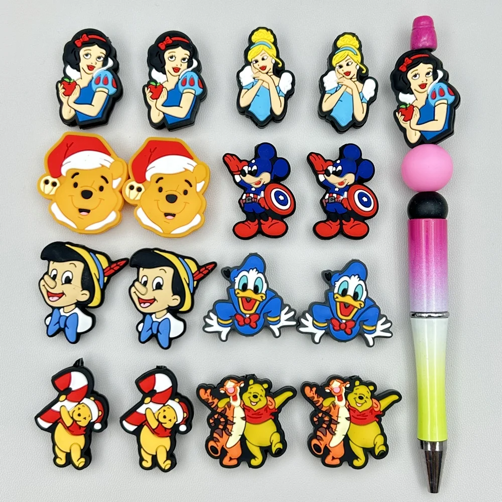 10PC DIY Cartoon Mini Silicone – Baby Food Grade recenzja i cena