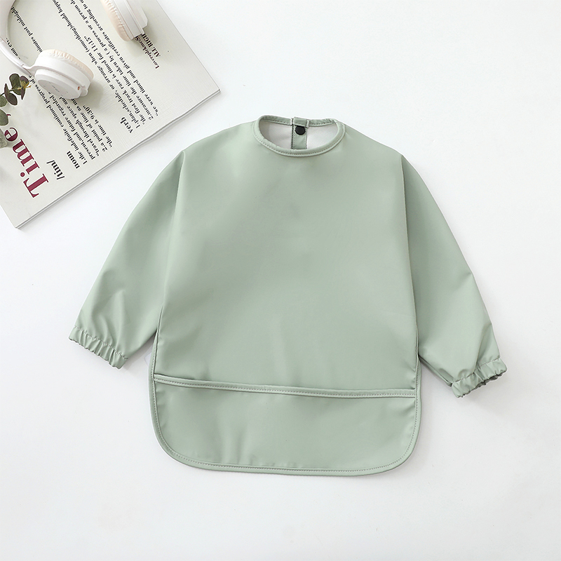 Śliniaki dziecięce Pieluszka d – Bib Long Sleeve recenzja i cena