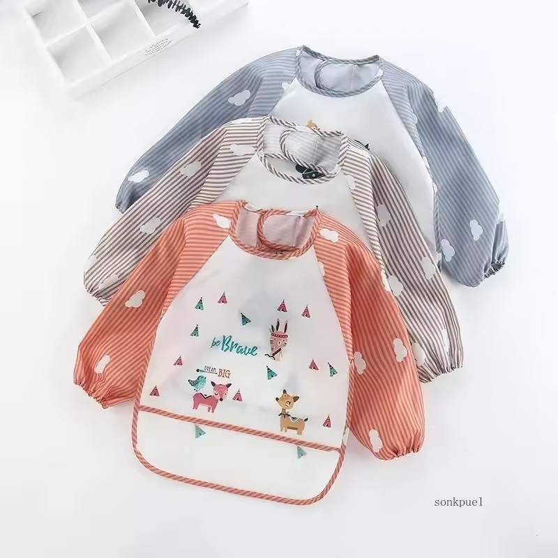 1-5 szt. Śliniak z długim ręka – Bib Long Sleeve recenzja i cena