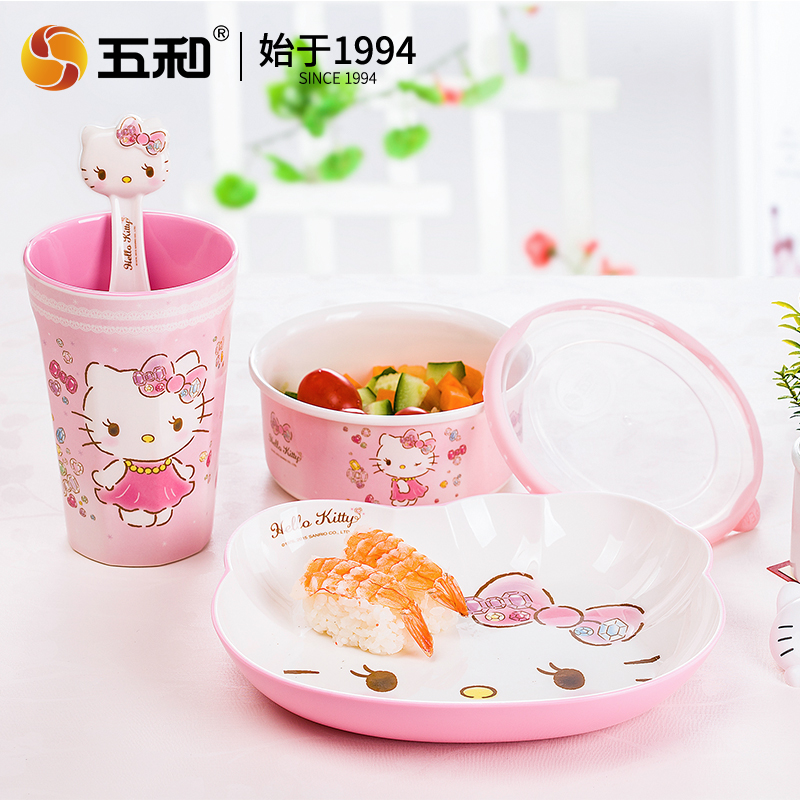 Zestaw naczyń Hello Kitty dla  – Baby Food Universe recenzja i cena