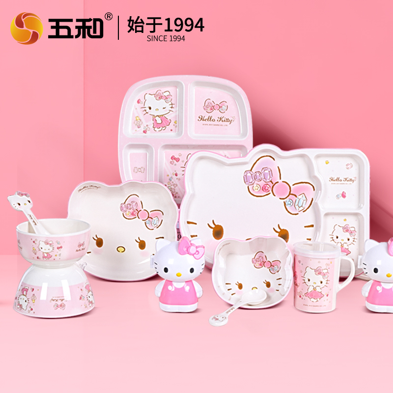 Zestaw naczyń Hello Kitty dla  – Baby Food Universe recenzja i cena