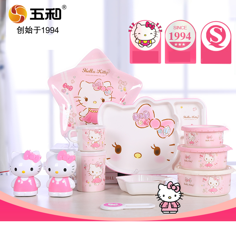 Zestaw naczyń Hello Kitty dla  – Baby Food Universe recenzja i cena