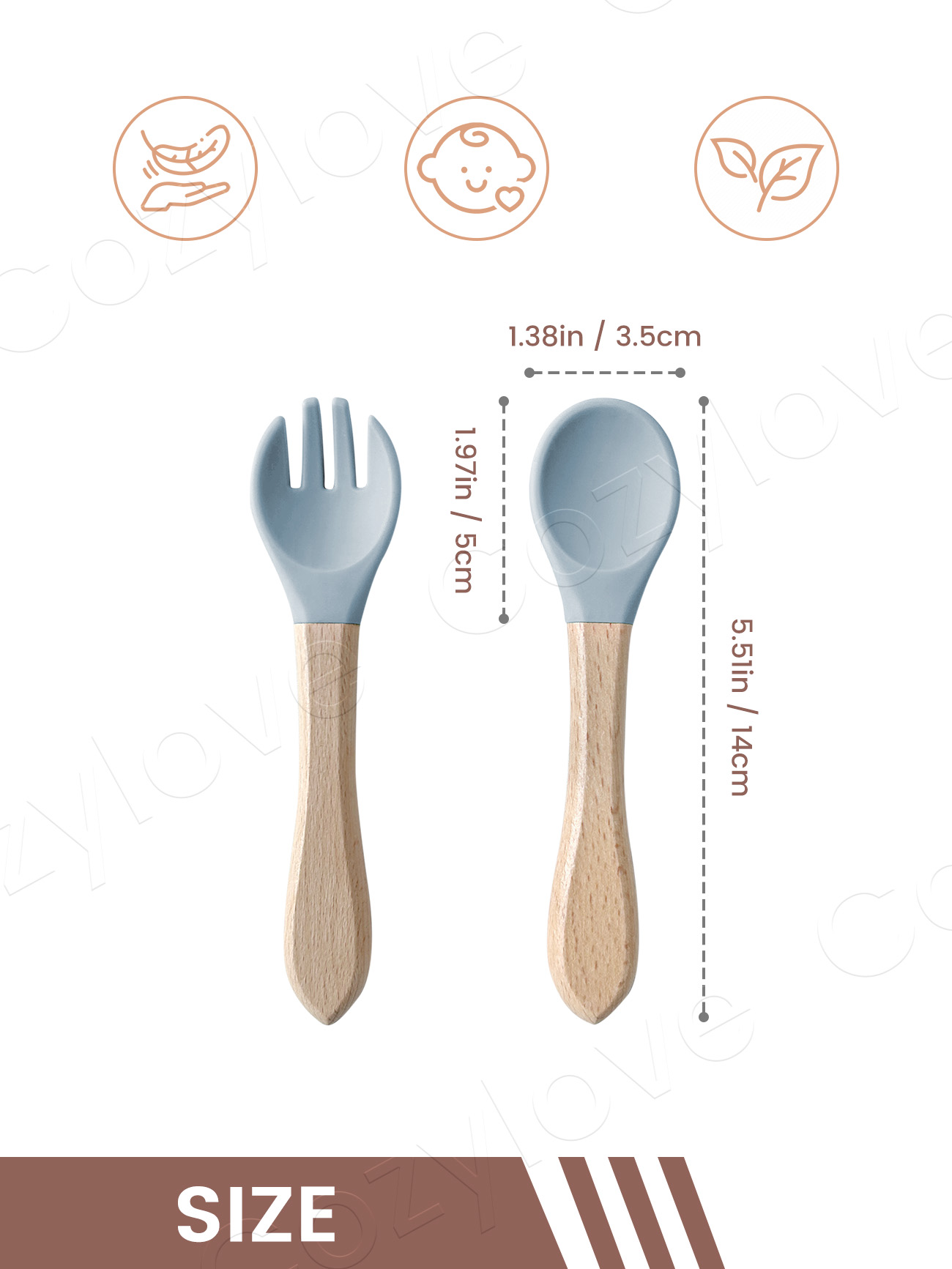 Zestaw silikonowych widelców i – Baby Food Kit recenzja i cena