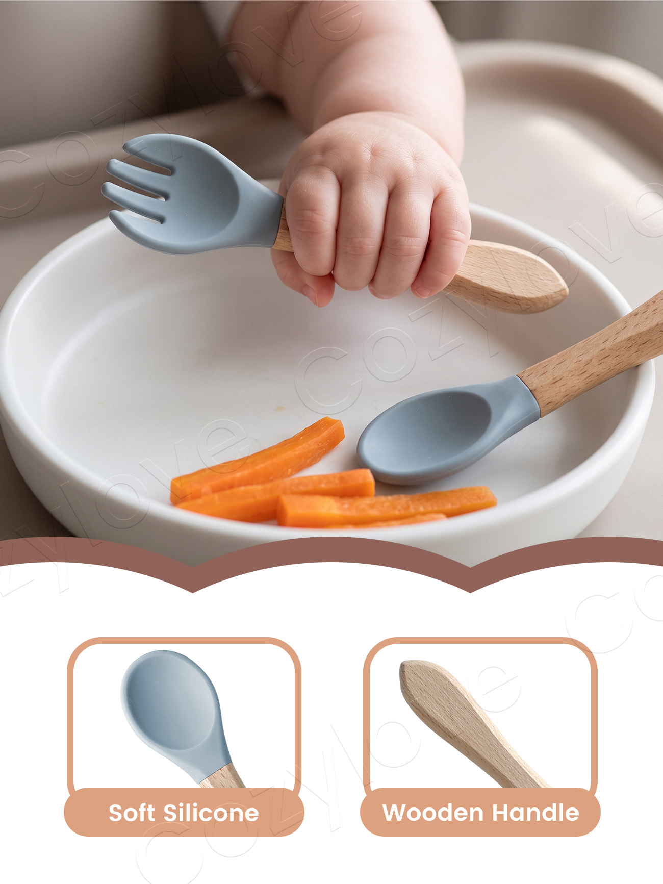 Zestaw silikonowych widelców i – Baby Food Kit recenzja i cena