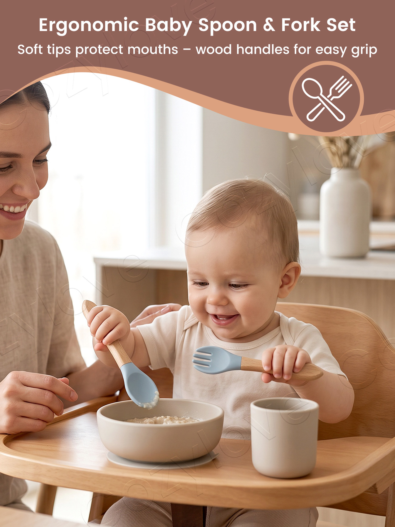 Zestaw silikonowych widelców i – Baby Food Kit recenzja i cena
