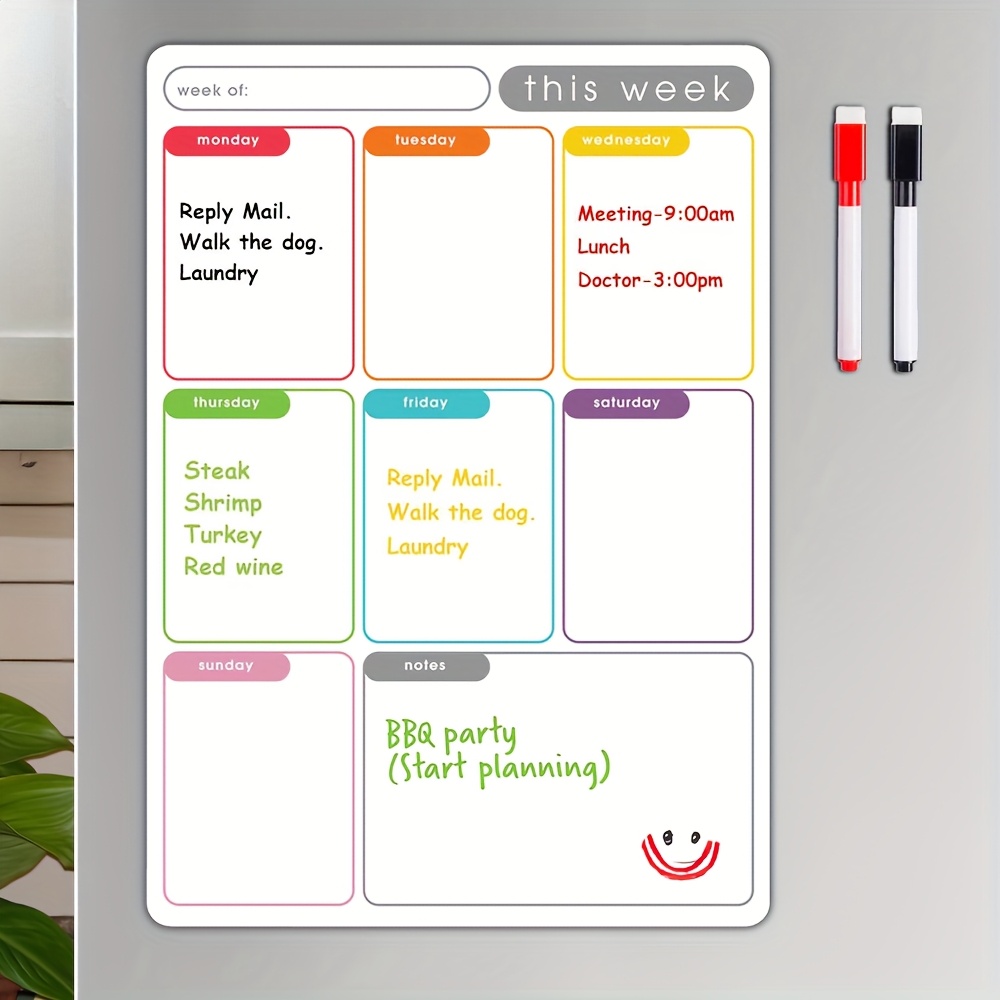Magnetyczny Planer Tygodniowy, – Baby Food Schedule recenzja i cena