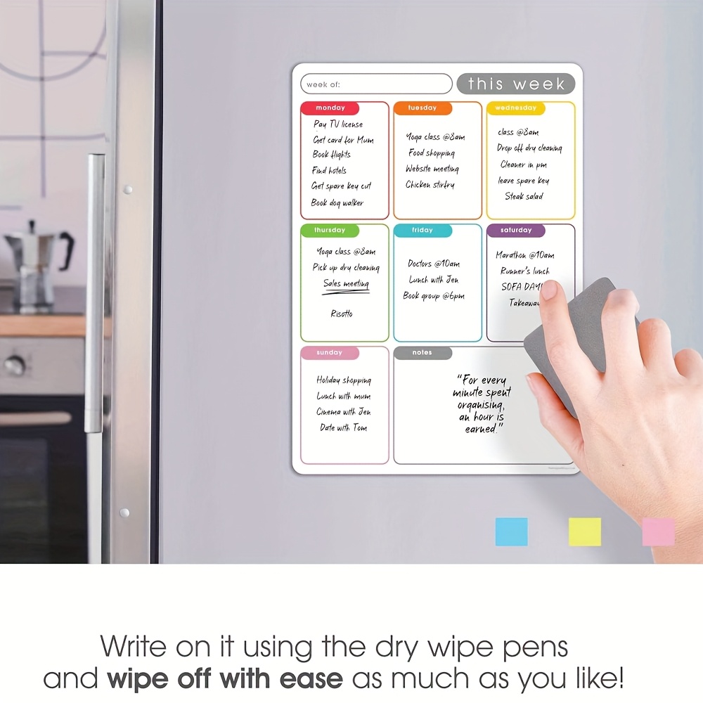 Magnetyczny Planer Tygodniowy, – Baby Food Schedule recenzja i cena