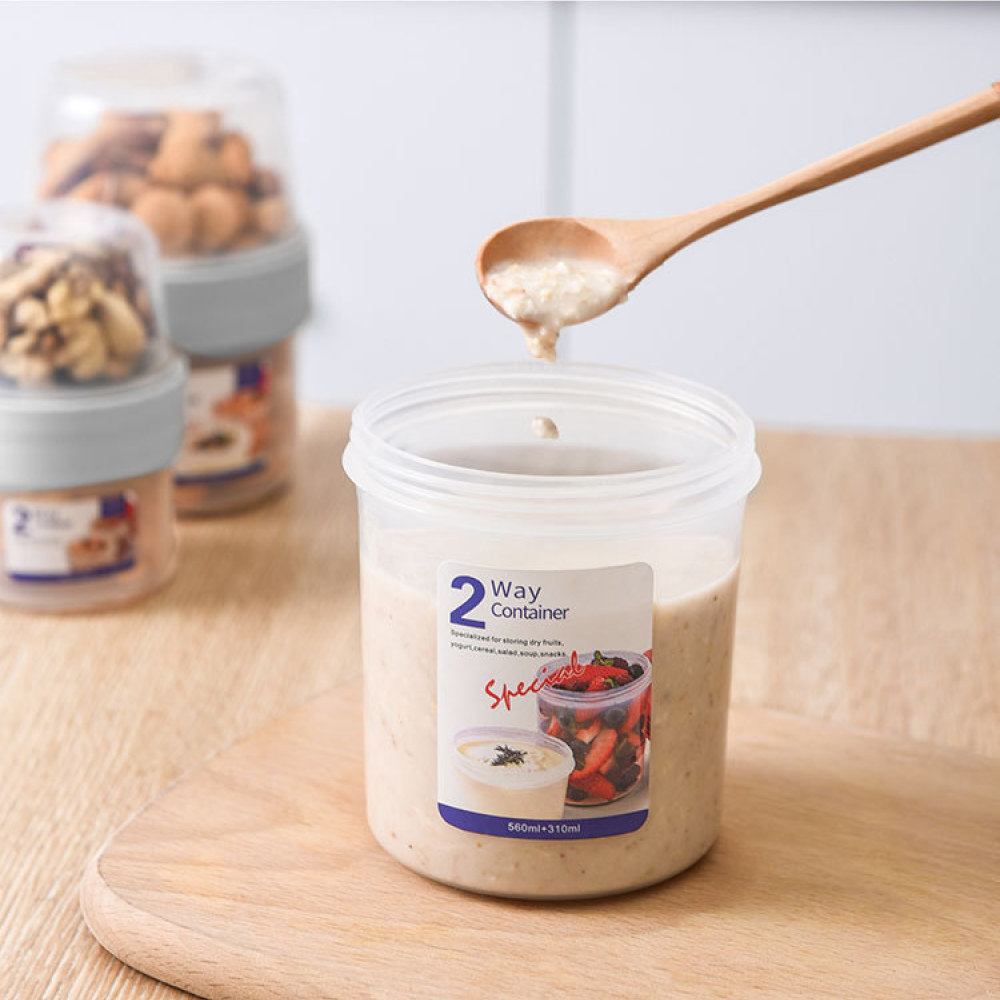 Dwupoziomowy szczelny pojemnik – Baby Food In Jars recenzja i cena